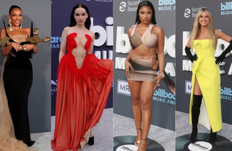 Most Memorable Looks from Billboard Music Awards 2022 Red-Carpet